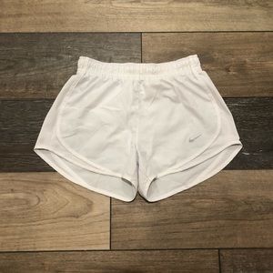 Woman’s Nike White Athletic Shorts